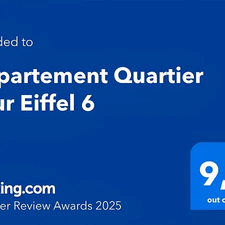 Quartier Tour Eiffel 6 Free Netflix * Parigi