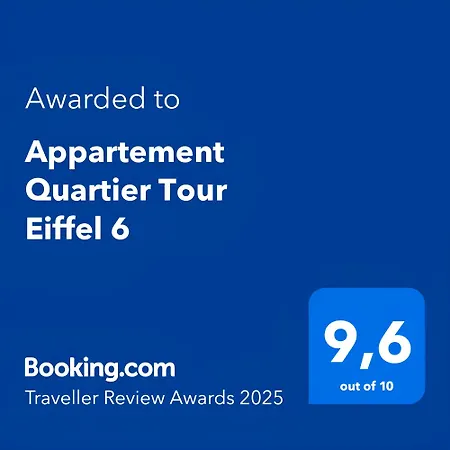 Quartier Tour Eiffel 6 Free Netflix Appartamento Parigi